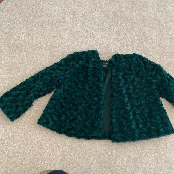 NWT Faux Green mini jacket - Picture 2 of 9
